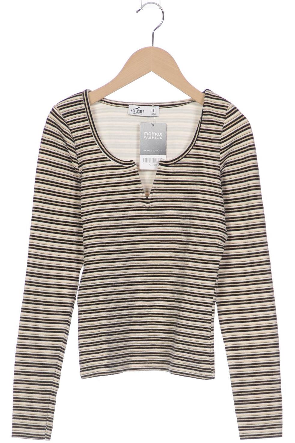 

Hollister Damen Langarmshirt, cremeweiß