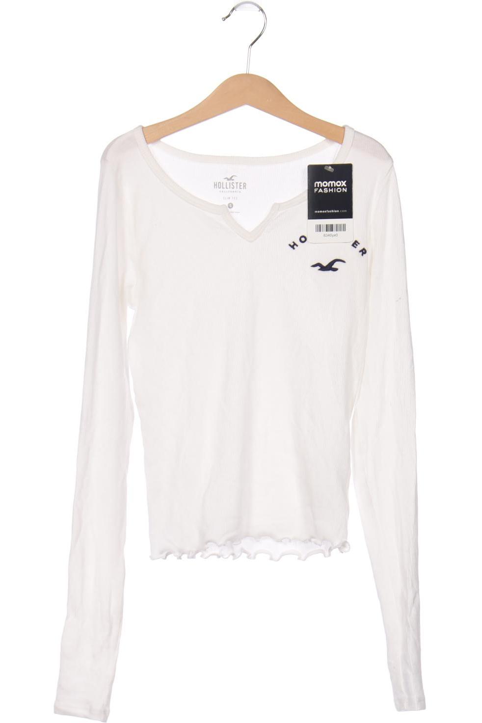 

Hollister Damen Langarmshirt, weiß