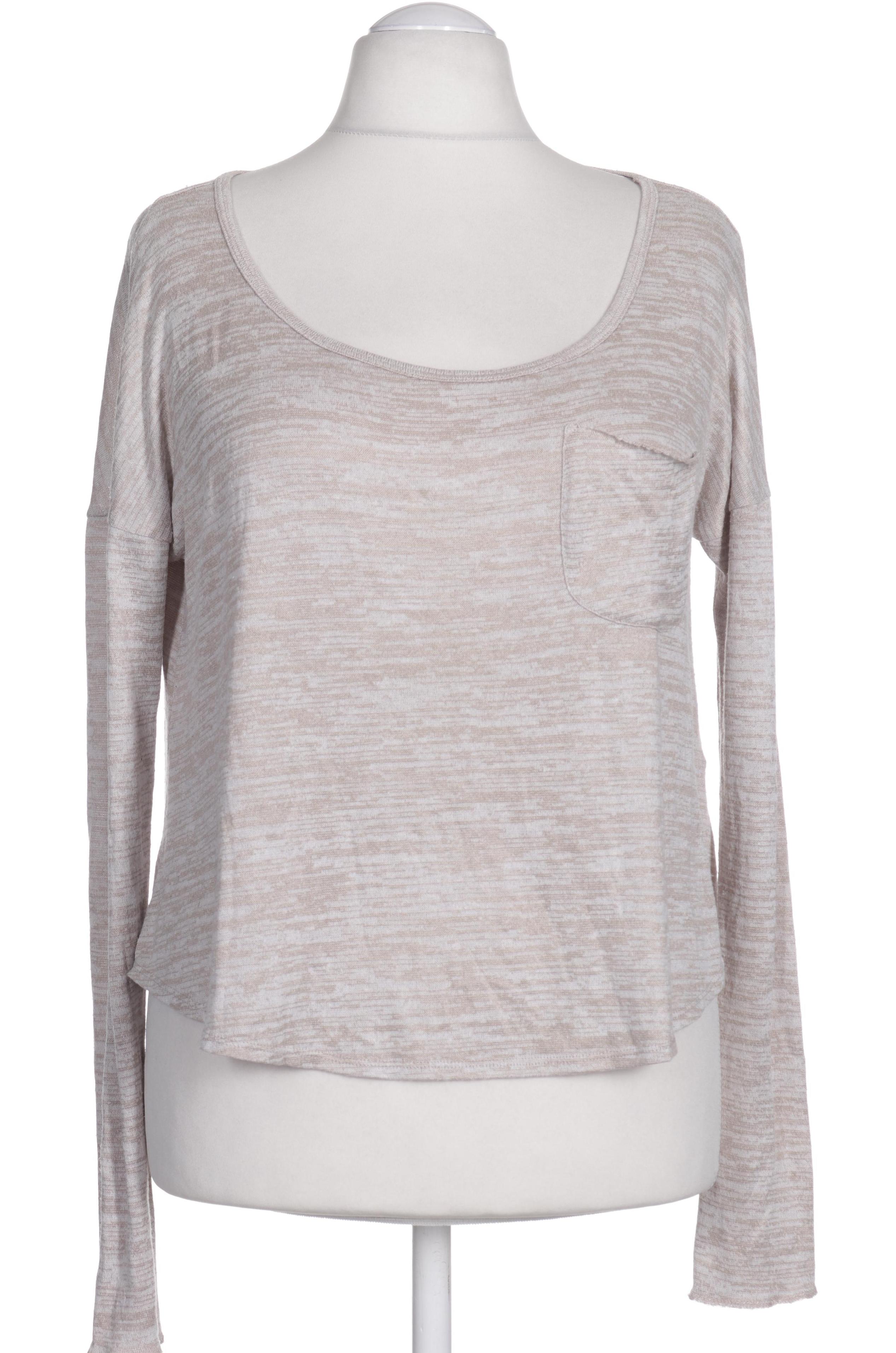 

Hollister Damen Langarmshirt, beige, Gr. 38