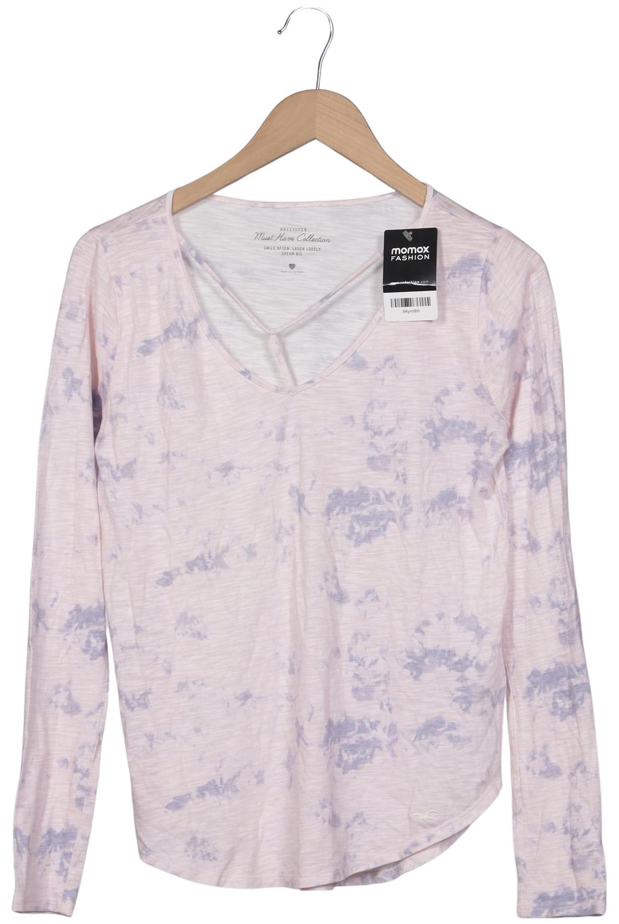 

Hollister Damen Langarmshirt, pink, Gr. 36