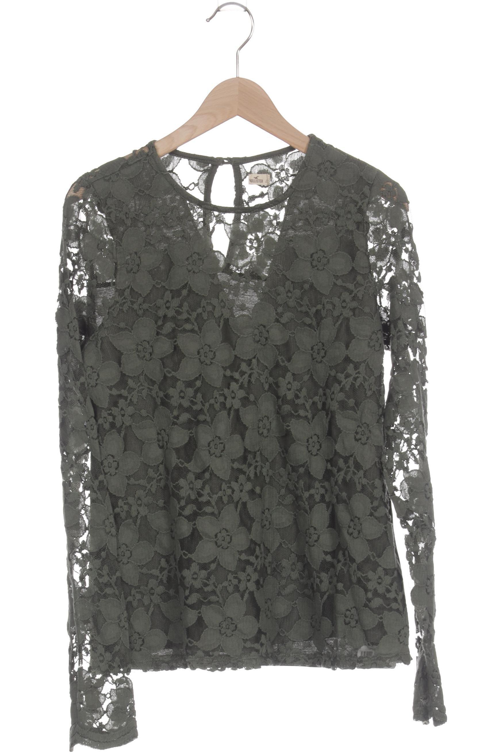 

Hollister Damen Langarmshirt, grün, Gr. 36