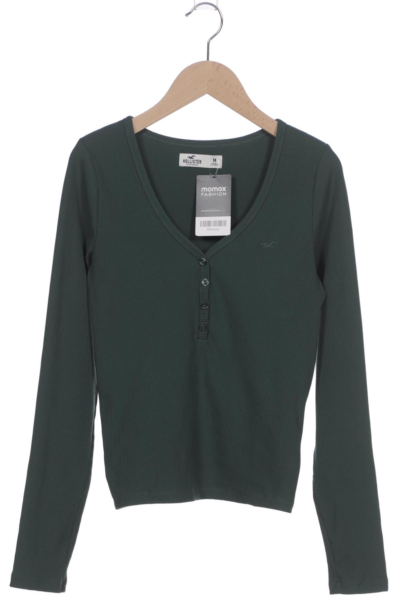 

Hollister Damen Langarmshirt, grün, Gr. 38