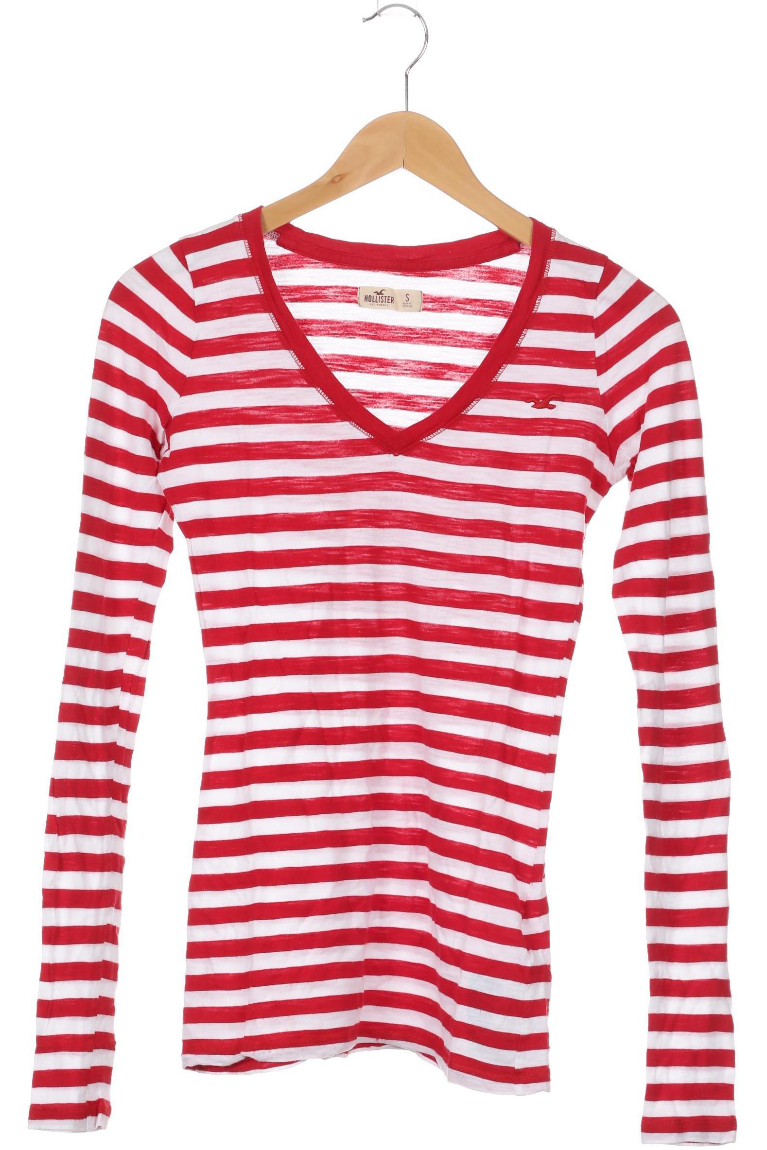 

Hollister Damen Langarmshirt, rot, Gr.