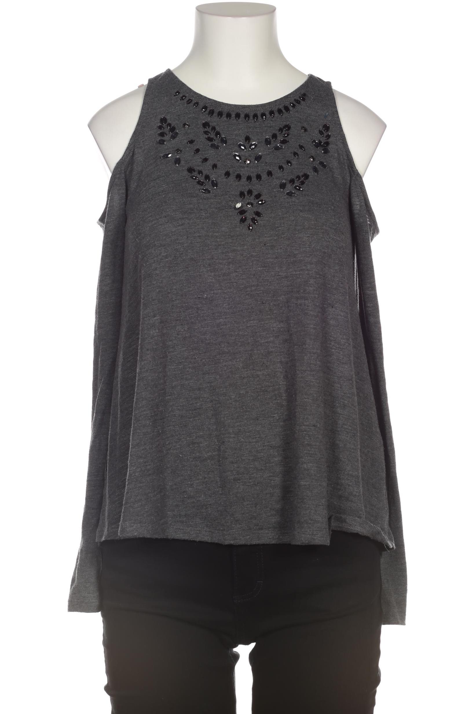 

Hollister Damen Langarmshirt, grau, Gr.