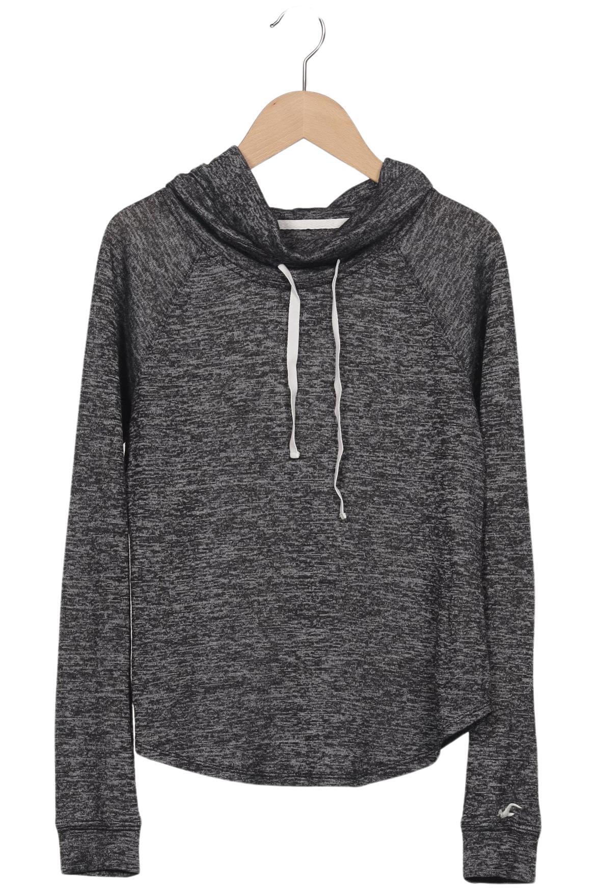 

Hollister Damen Langarmshirt, grau, Gr. 34