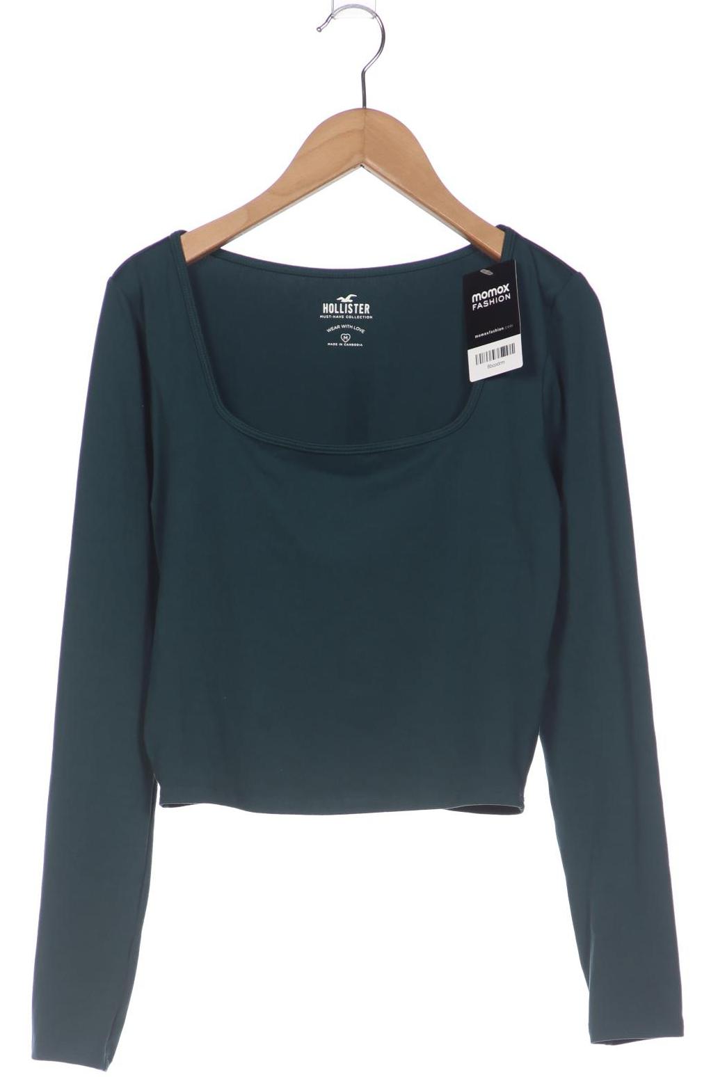 

Hollister Damen Langarmshirt, grün, Gr. 38