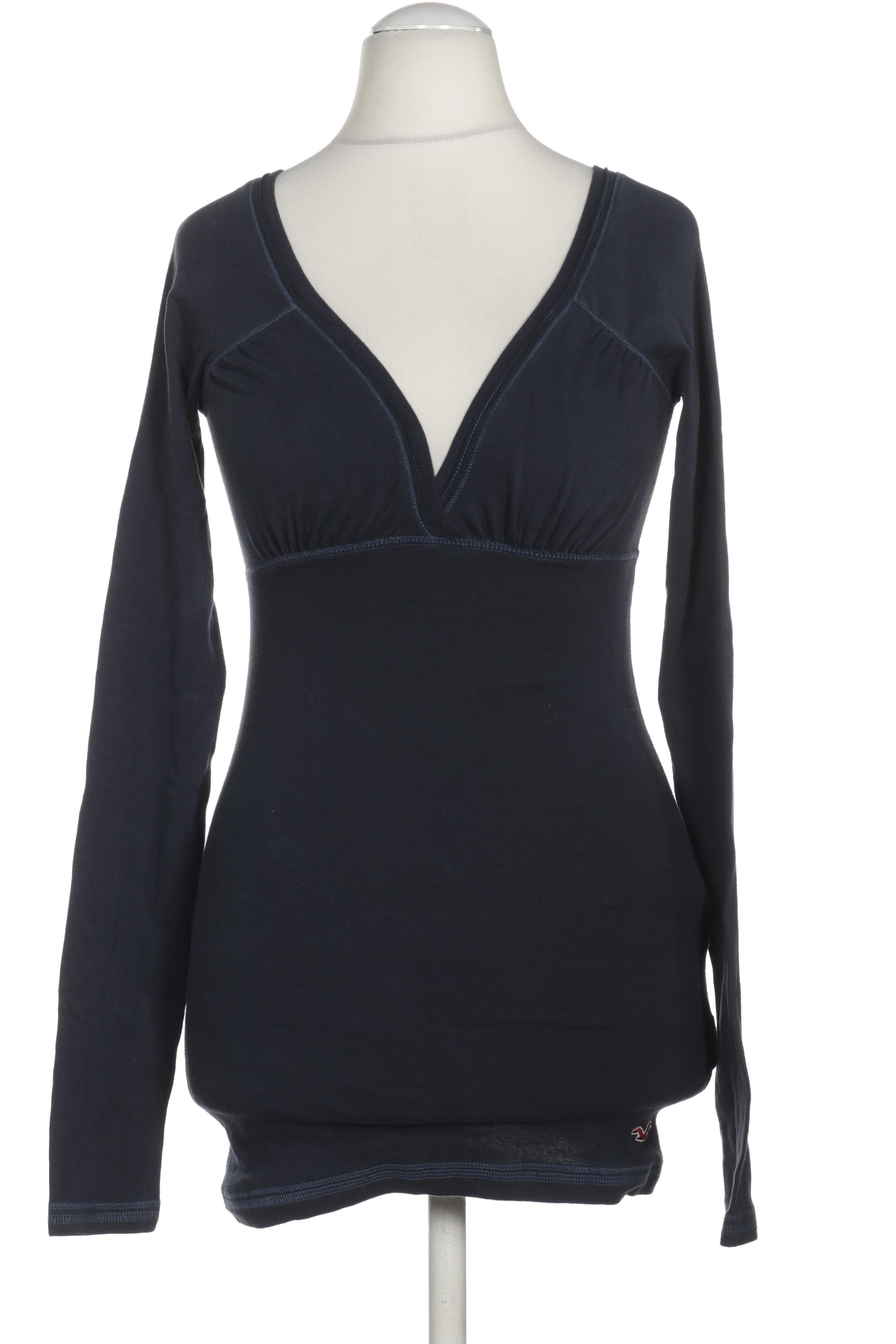 

Hollister Damen Langarmshirt, blau, Gr.