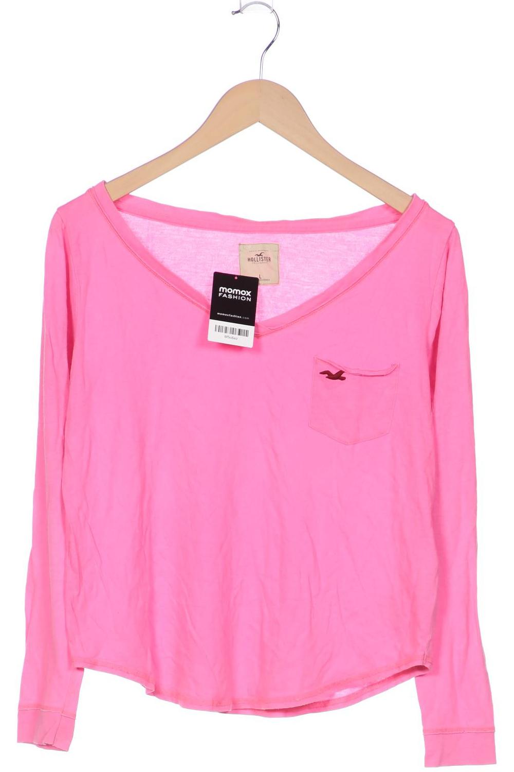 

Hollister Damen Langarmshirt, pink