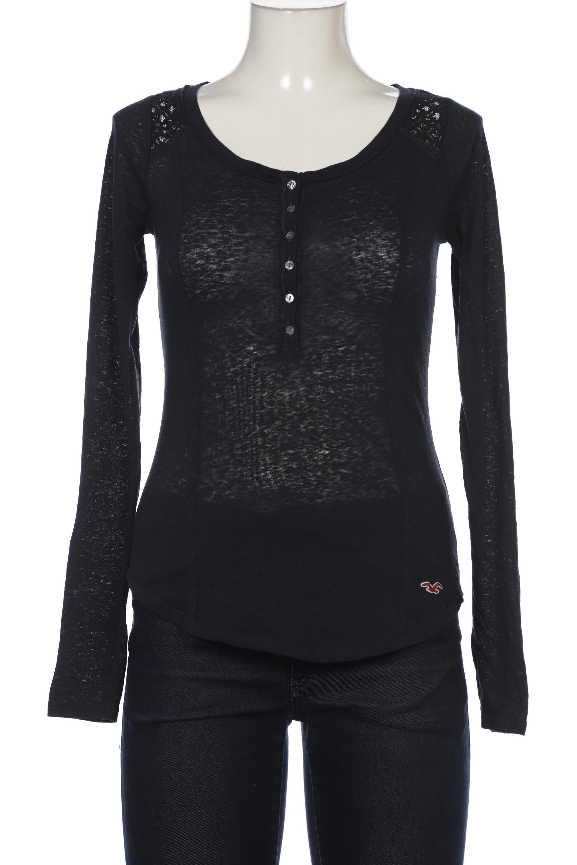 

Hollister Damen Langarmshirt, marineblau