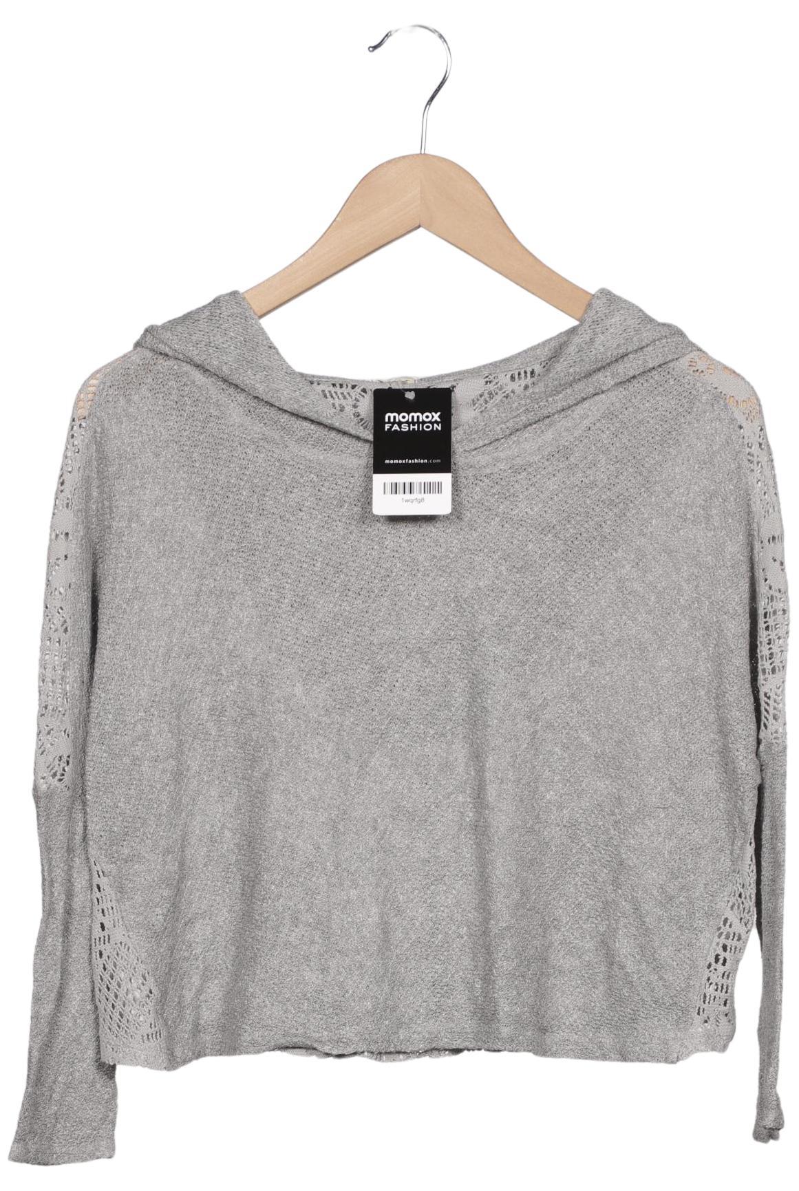 

Hollister Damen Langarmshirt, grau, Gr. 36