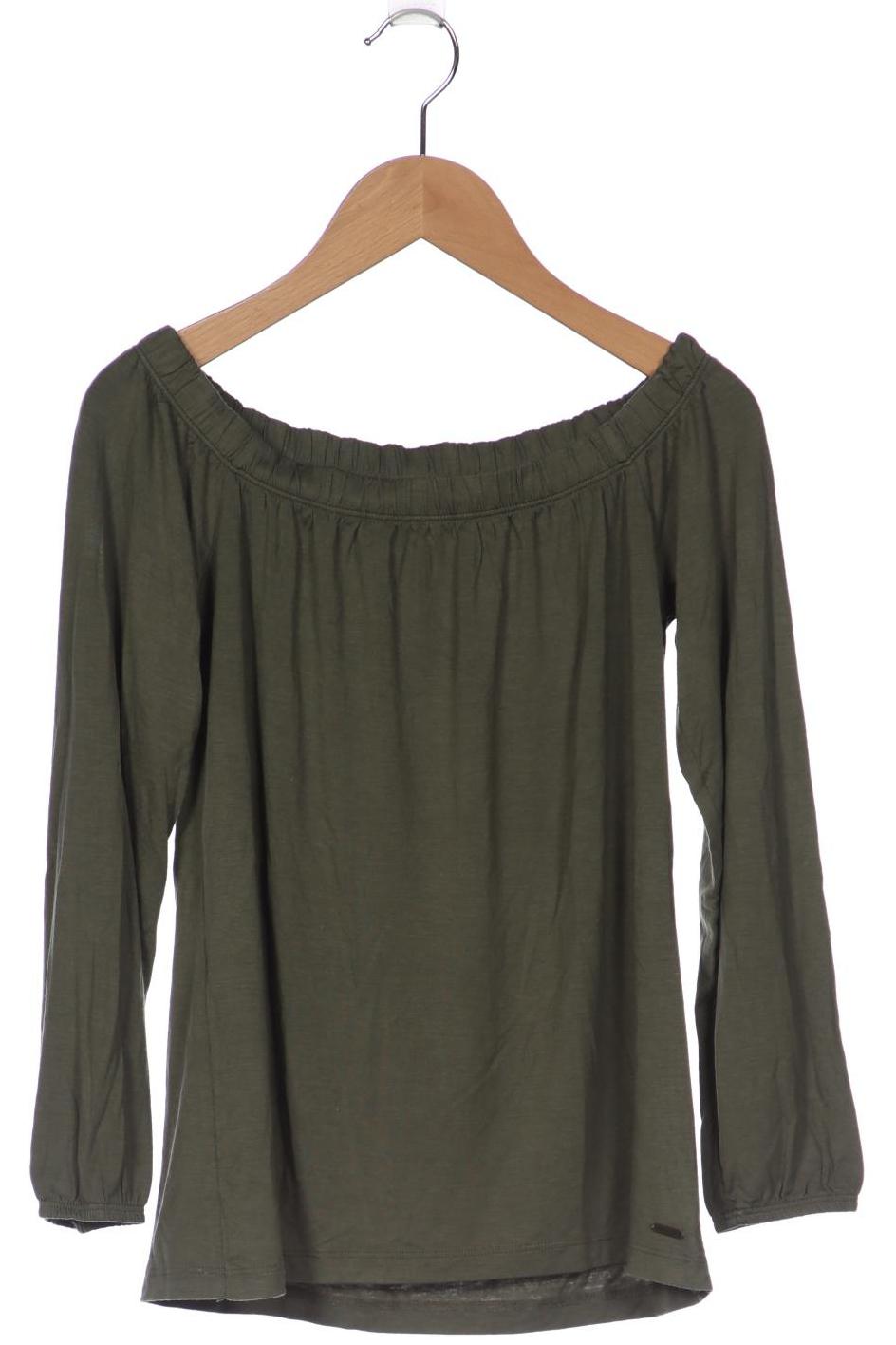 

Hollister Damen Langarmshirt, grün, Gr. 32