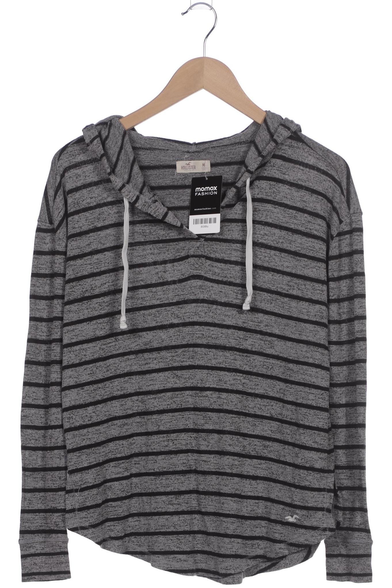 

Hollister Damen Langarmshirt, grau, Gr. 38