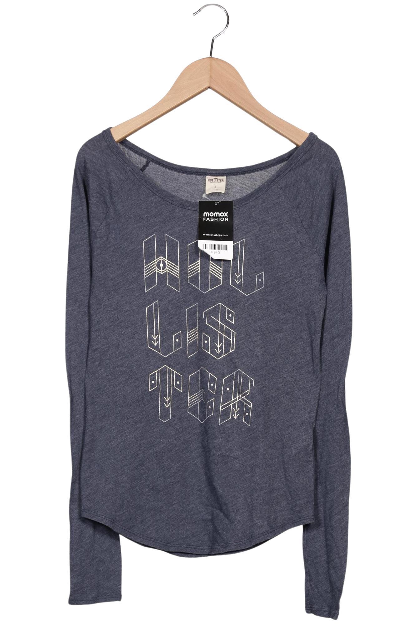 

Hollister Damen Langarmshirt, marineblau, Gr. 36