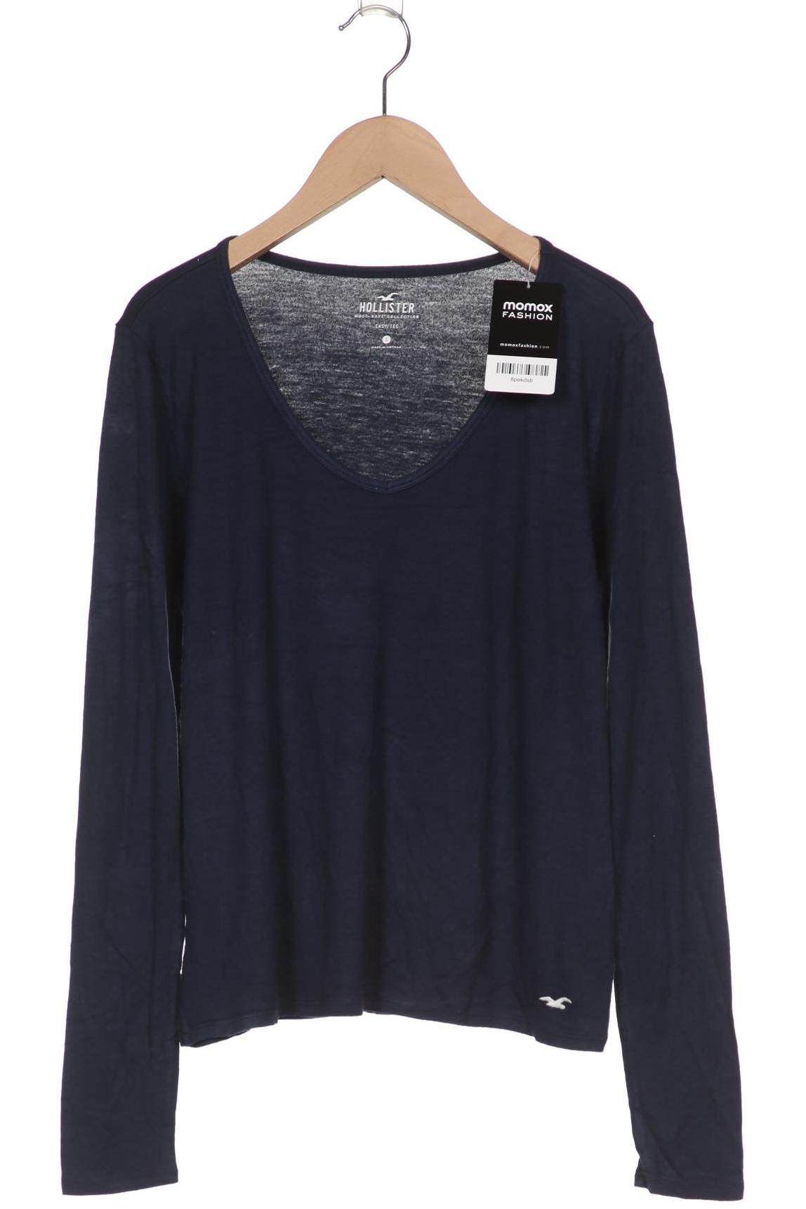 

Hollister Damen Langarmshirt, marineblau, Gr. 36