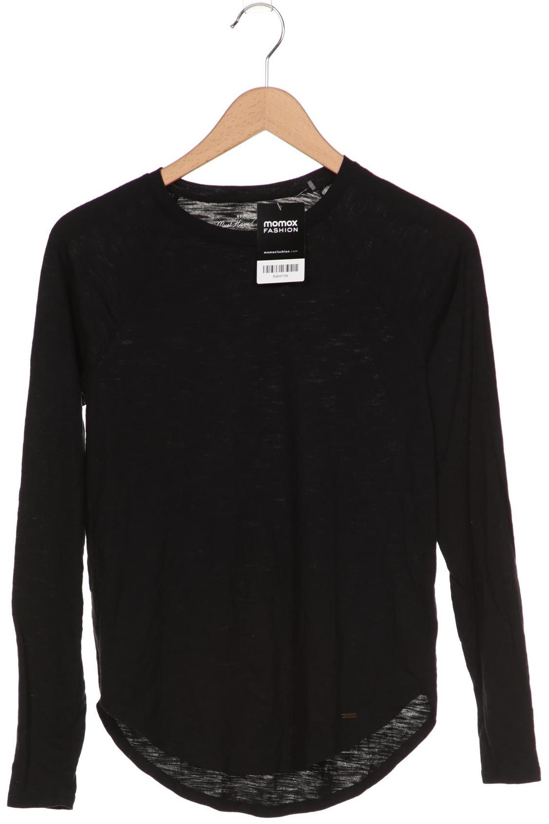 

Hollister Damen Langarmshirt, schwarz