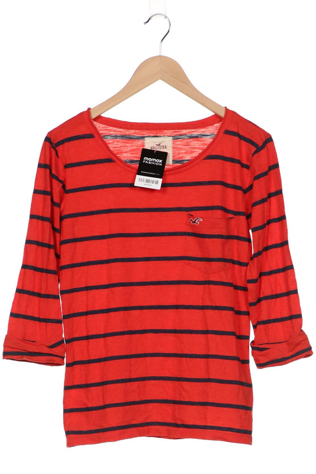 

Hollister Damen Langarmshirt, rot