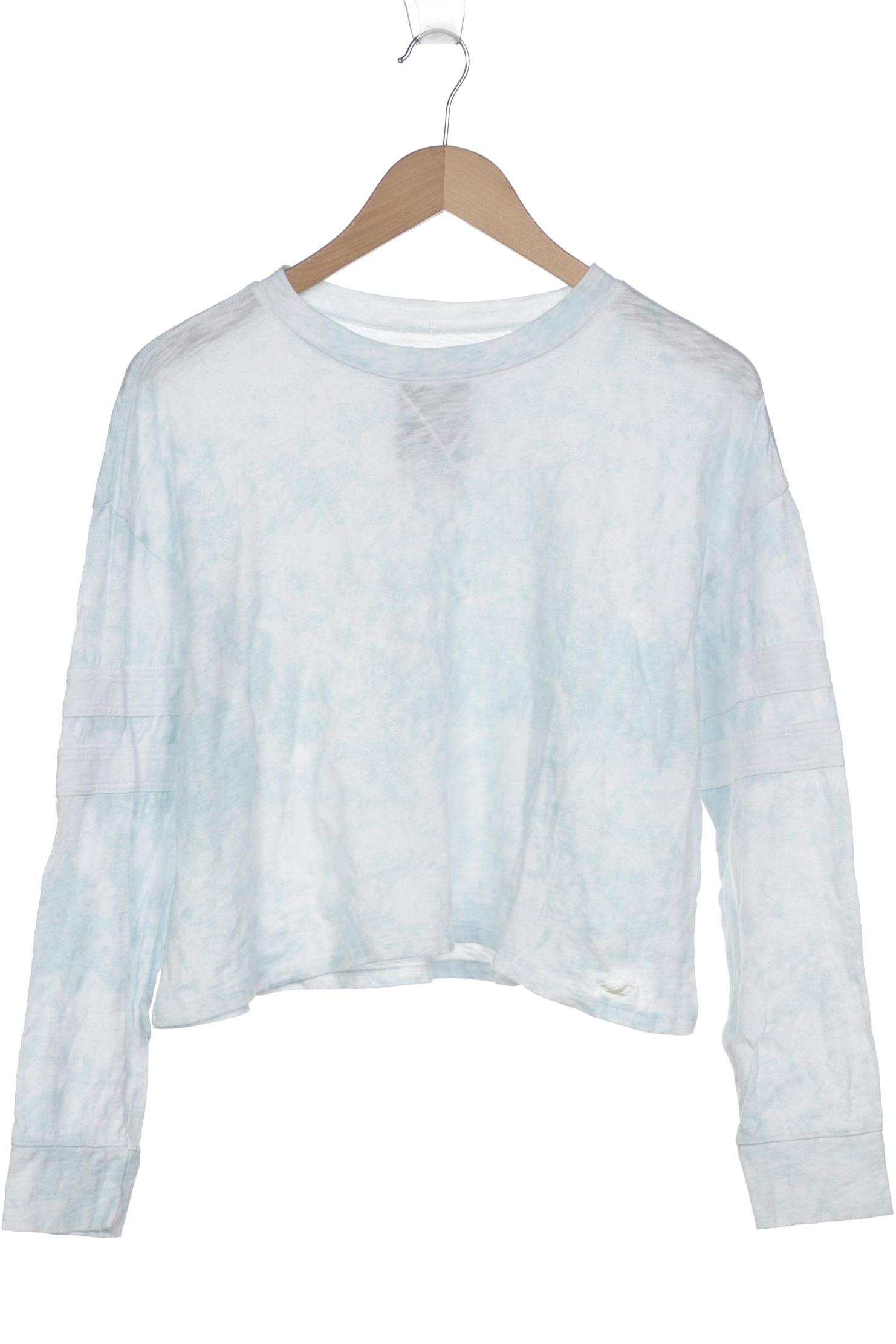 

Hollister Damen Langarmshirt, hellblau, Gr. 34
