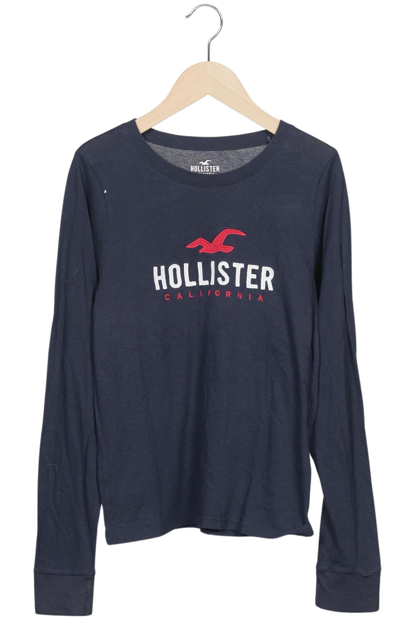 

Hollister Damen Langarmshirt, marineblau, Gr. 36