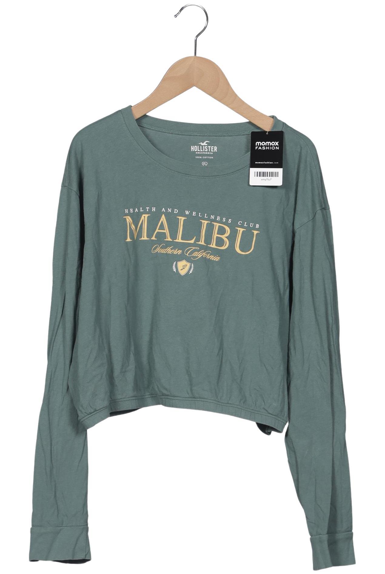 

Hollister Damen Langarmshirt, grün, Gr. 44