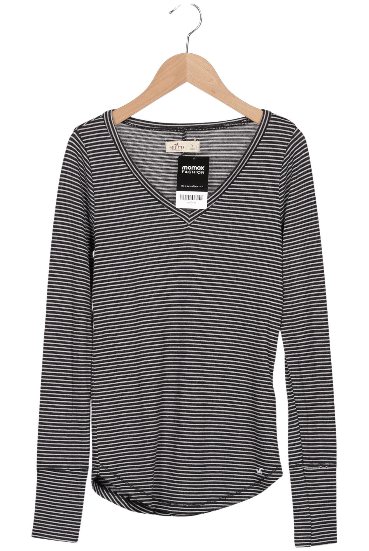 

Hollister Damen Langarmshirt, schwarz, Gr. 36