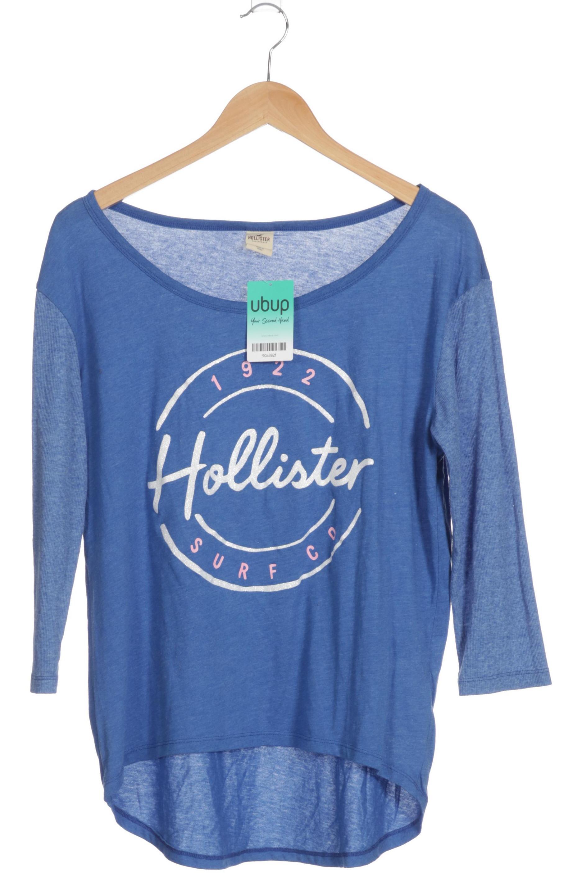 

Hollister Damen Langarmshirt, blau, Gr.