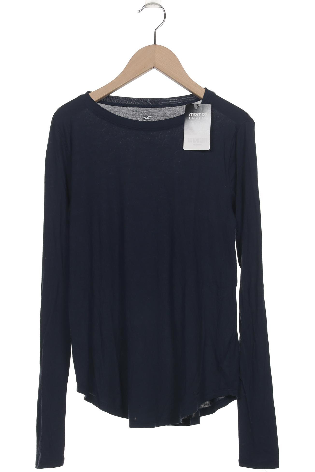 

Hollister Damen Langarmshirt, marineblau, Gr. 34