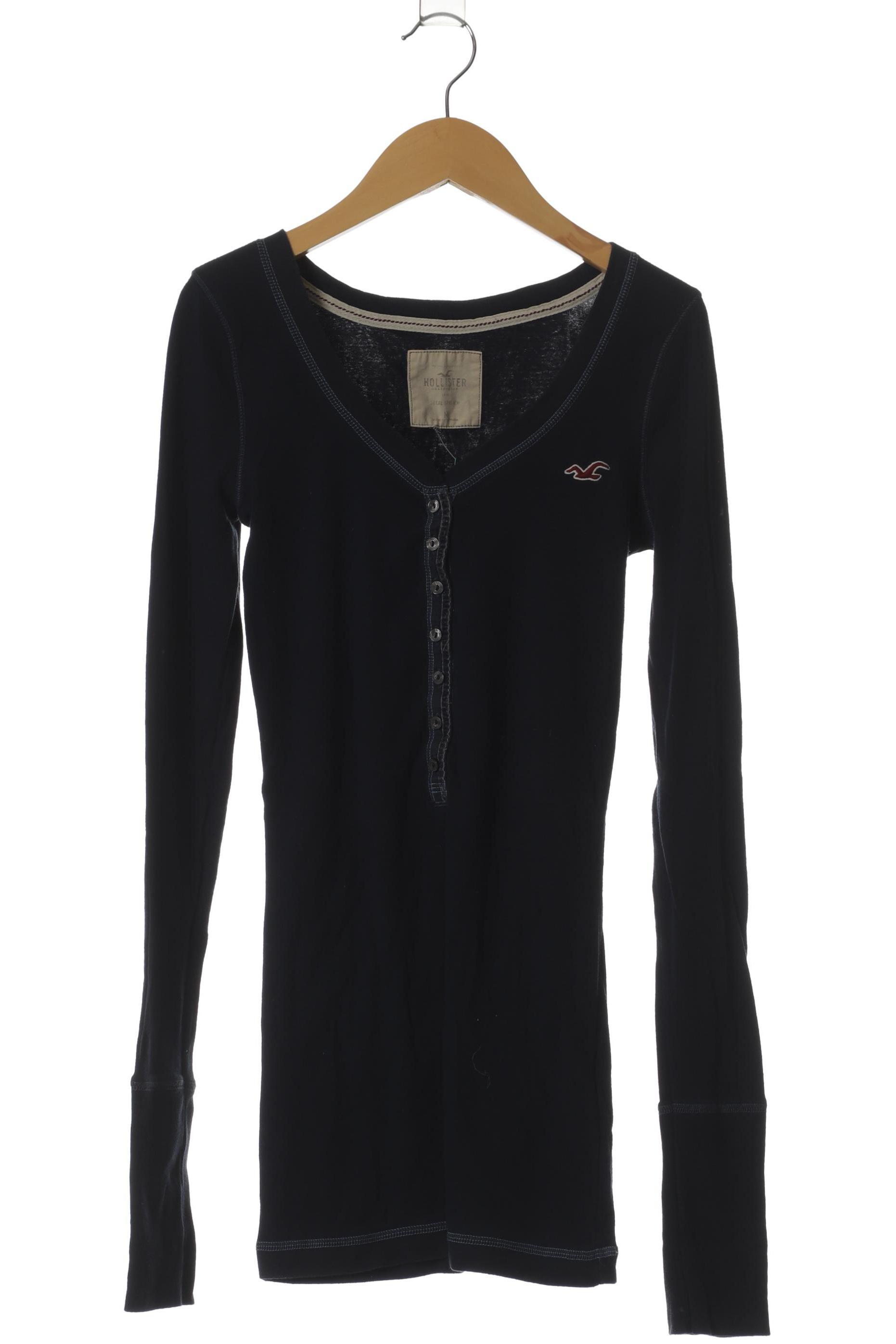

Hollister Damen Langarmshirt, blau, Gr.