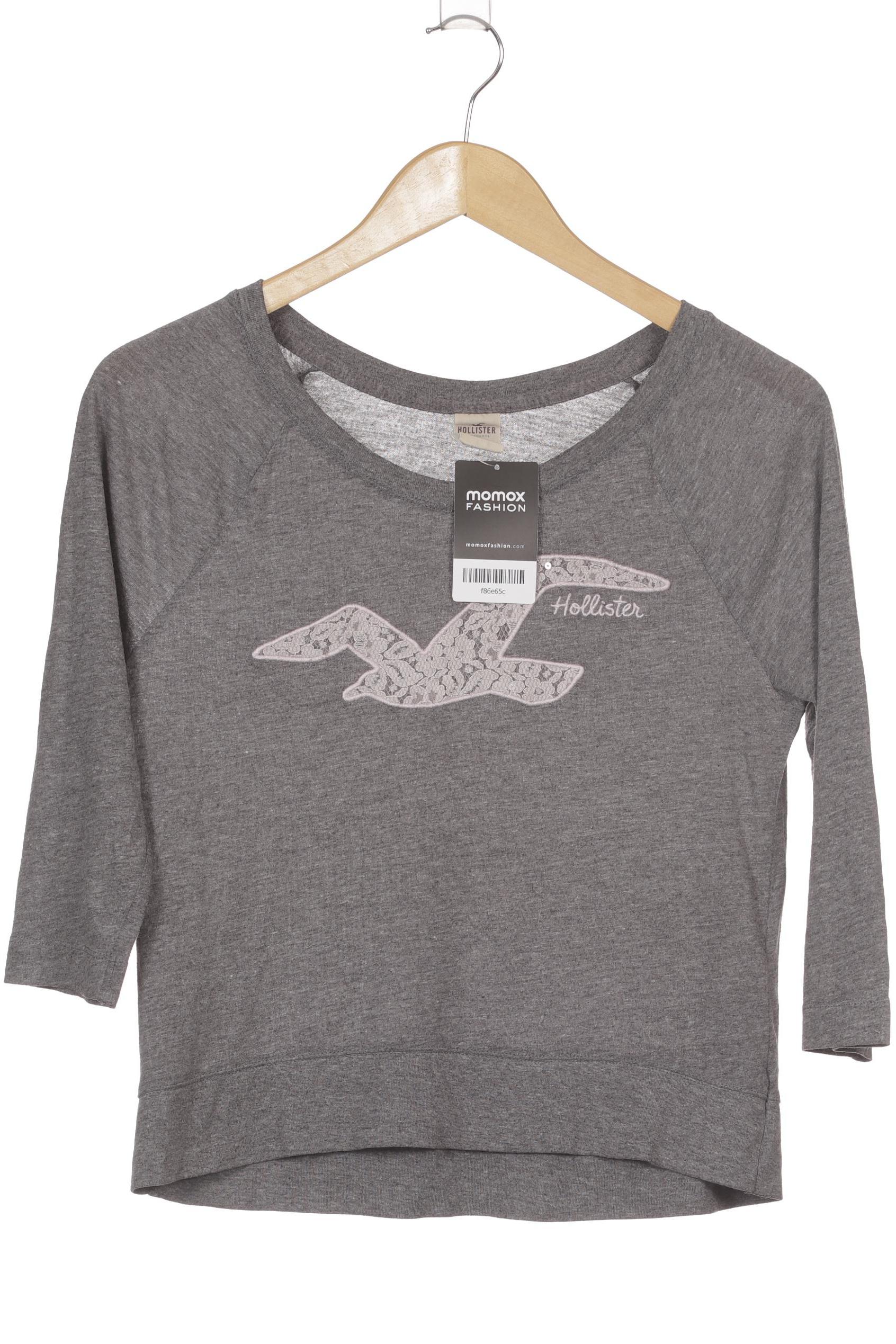 

Hollister Damen Langarmshirt, grau