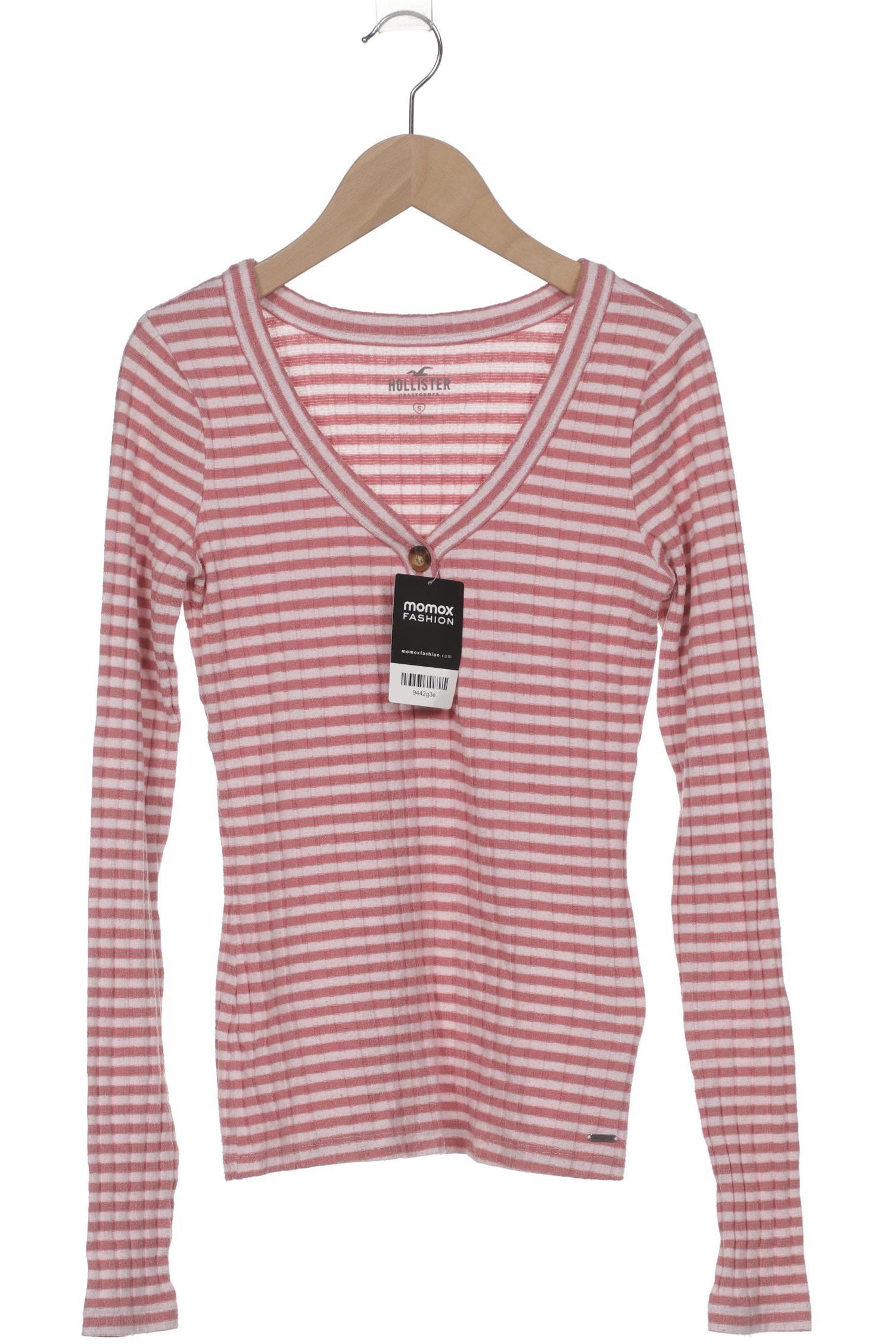 

Hollister Damen Langarmshirt, pink, Gr. 36