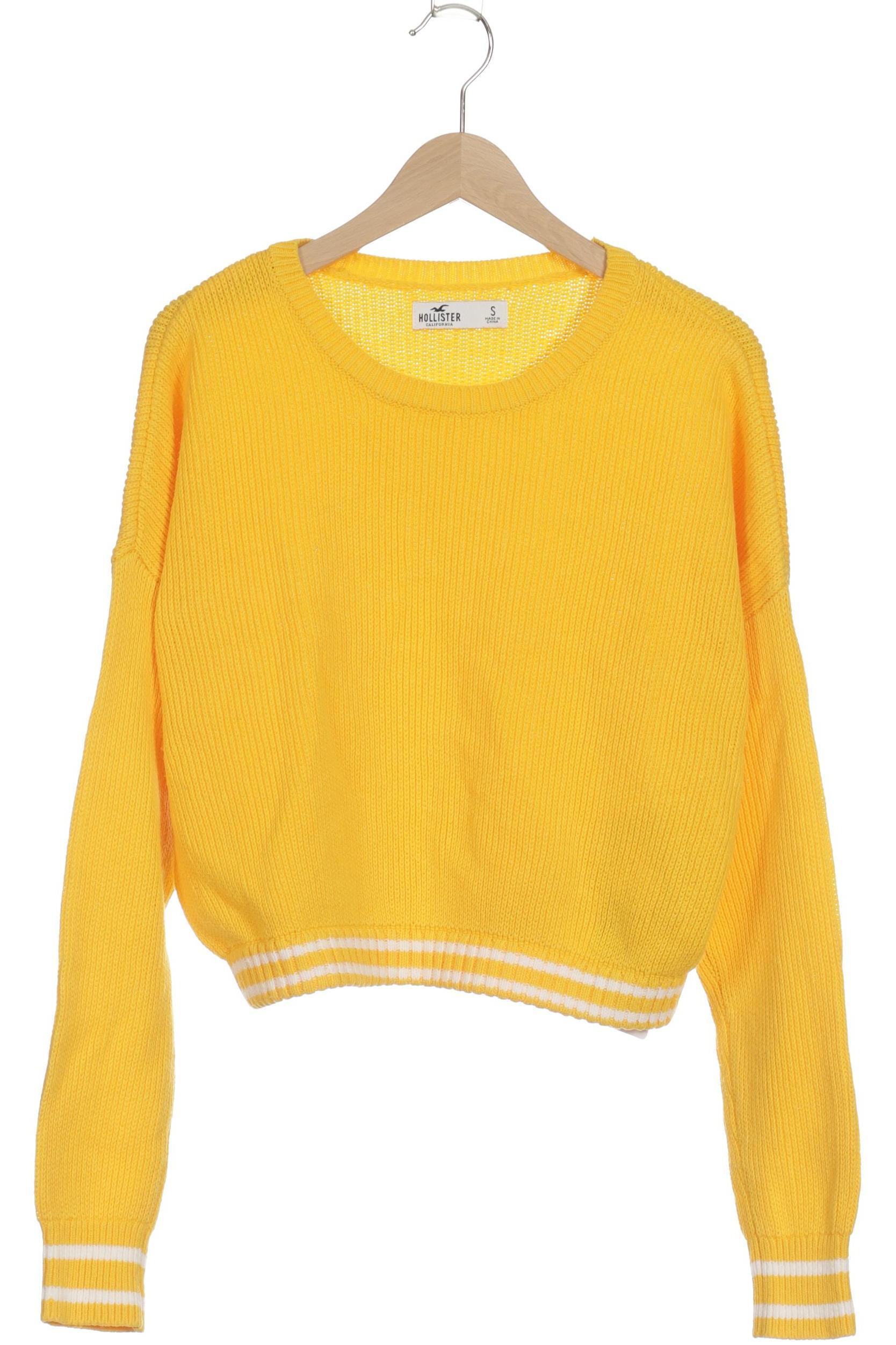 

Hollister Damen Pullover, gelb, Gr.