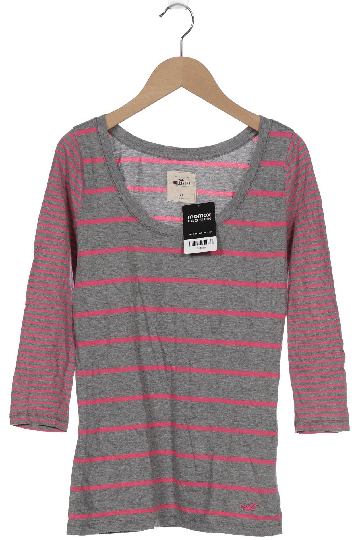 

Hollister Damen Langarmshirt, grau