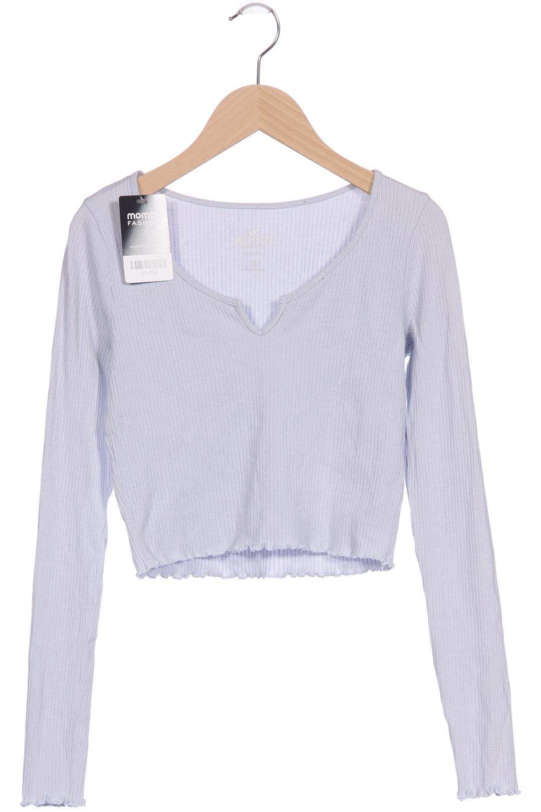 

Hollister Damen Langarmshirt, hellblau, Gr. 36