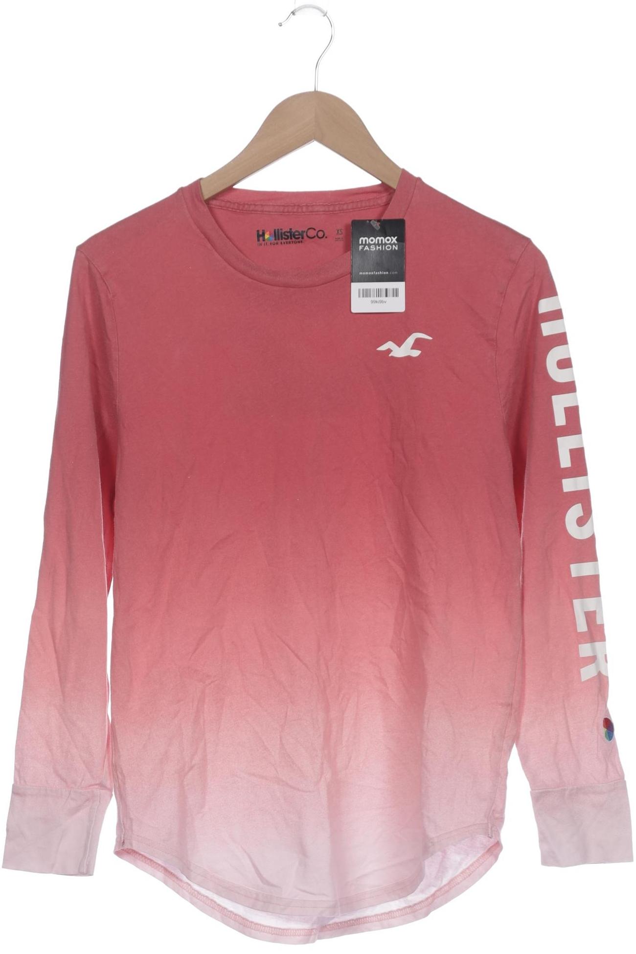

Hollister Damen Langarmshirt, pink, Gr. 34