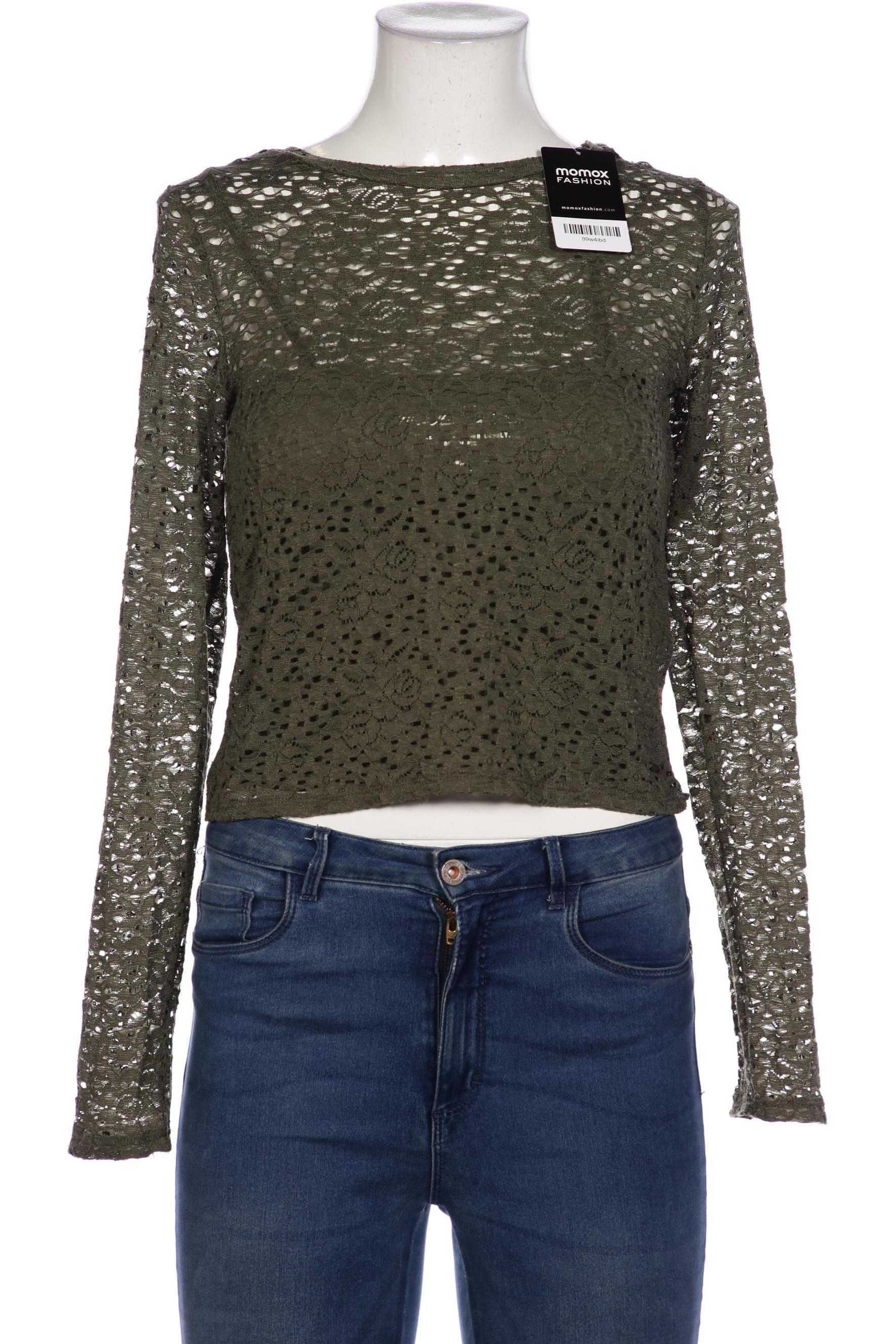 

Hollister Damen Langarmshirt, grün, Gr. 38