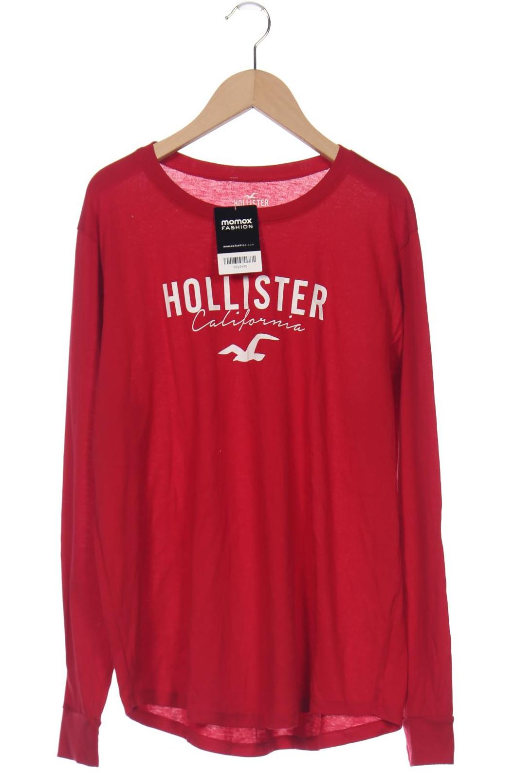 

Hollister Damen Langarmshirt, rot