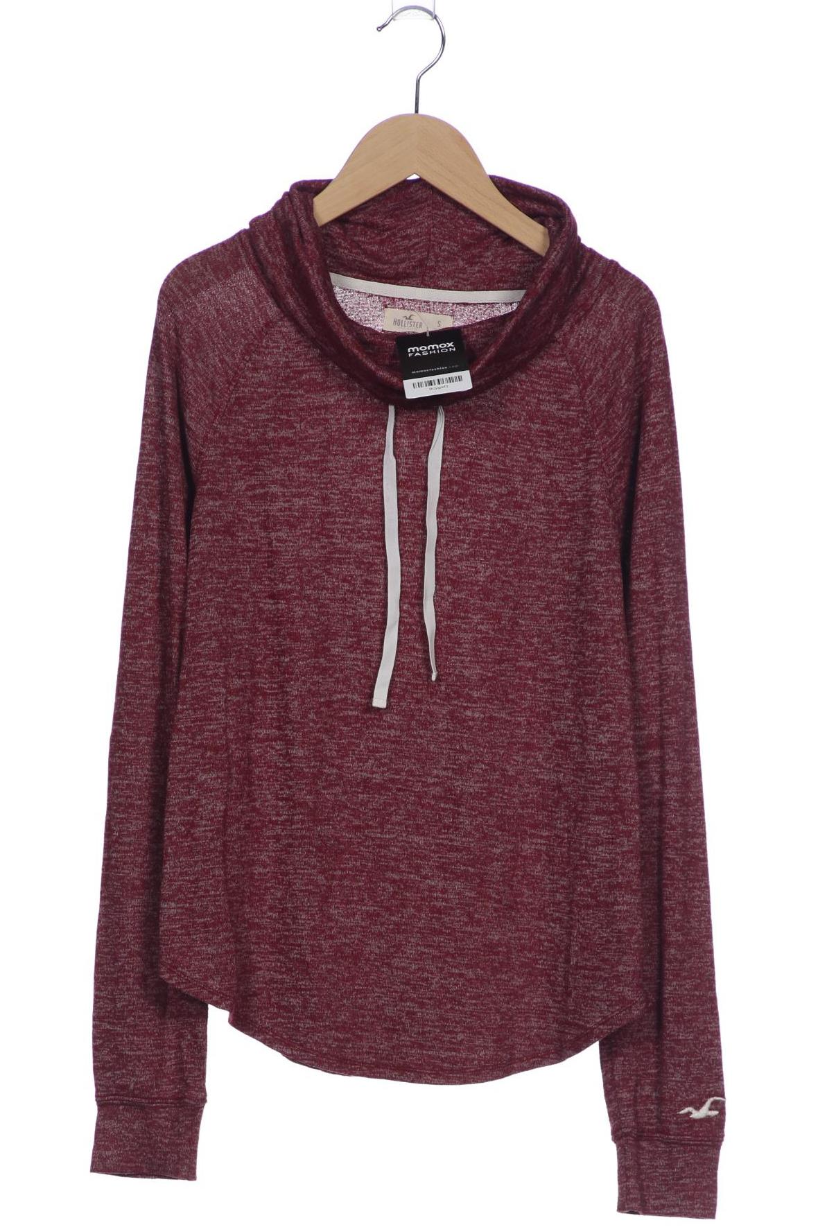 

Hollister Damen Langarmshirt, bordeaux, Gr. 36