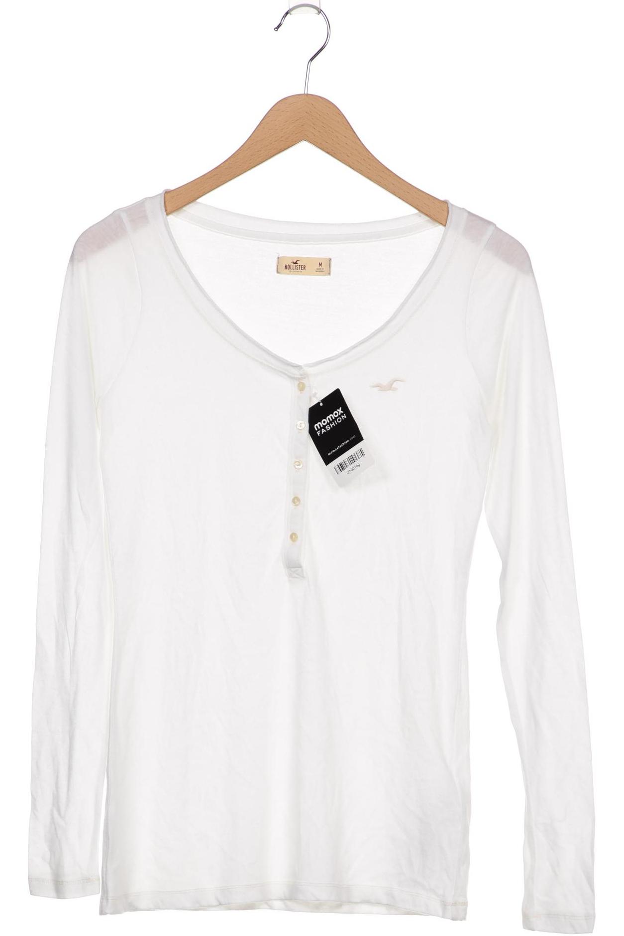 

Hollister Damen Langarmshirt, weiß