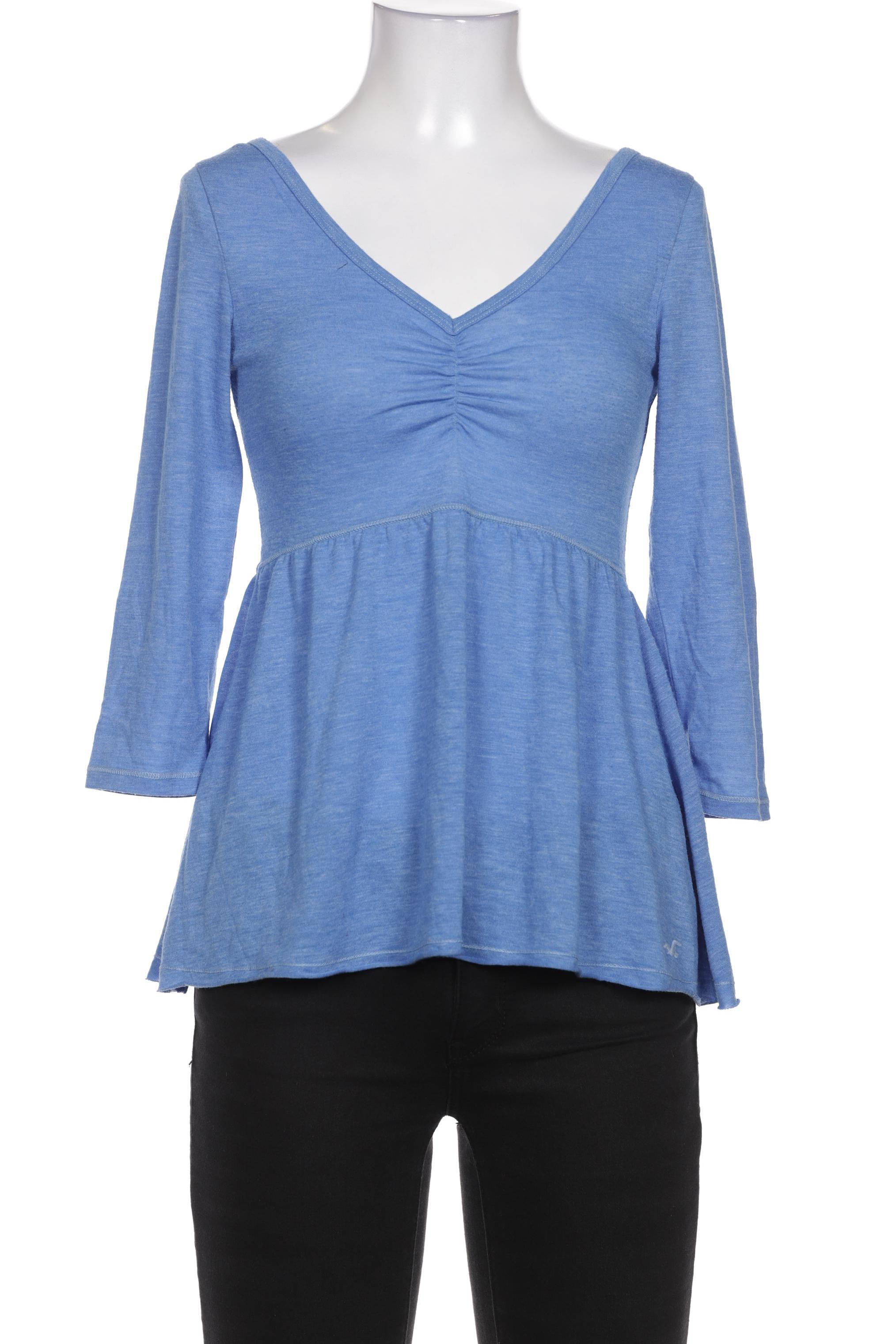 

Hollister Damen Langarmshirt, blau