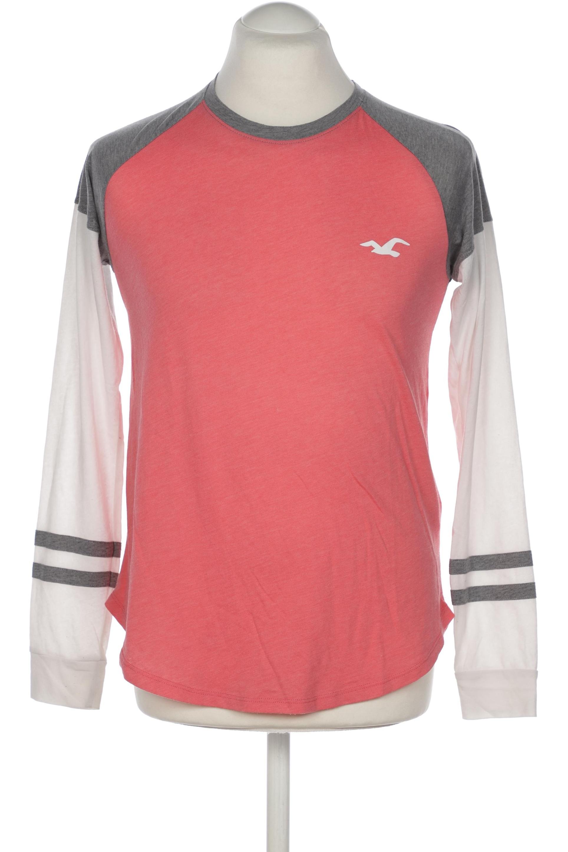 

Hollister Damen Langarmshirt, pink, Gr. 34