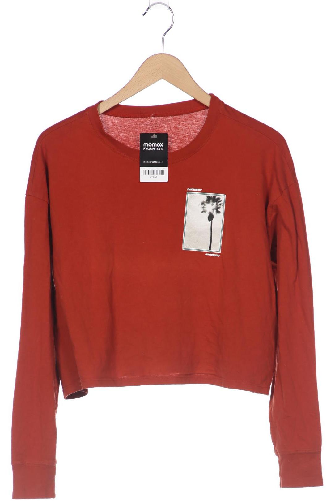 

Hollister Damen Langarmshirt, orange, Gr. 52