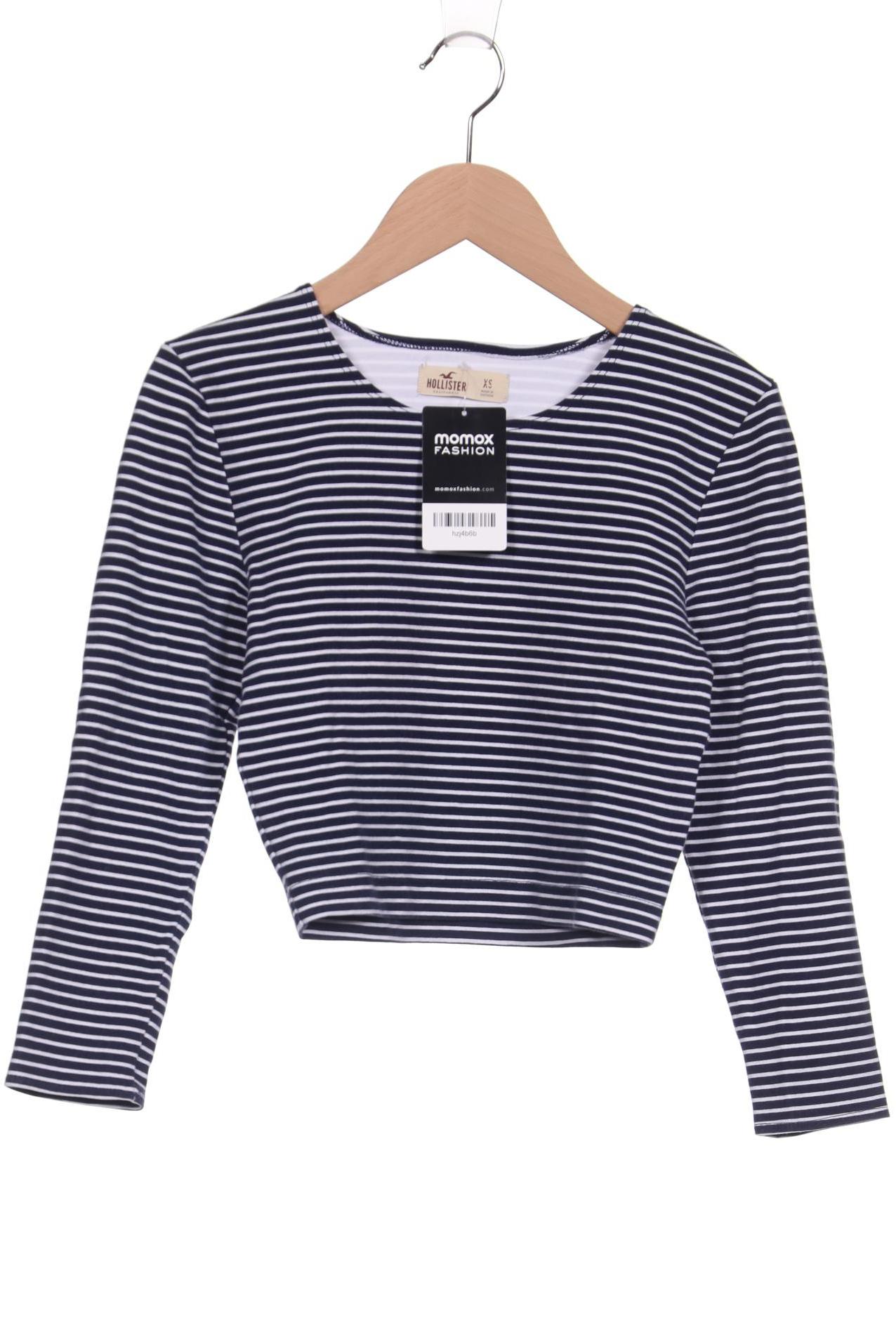 

Hollister Damen Langarmshirt, marineblau, Gr. 34