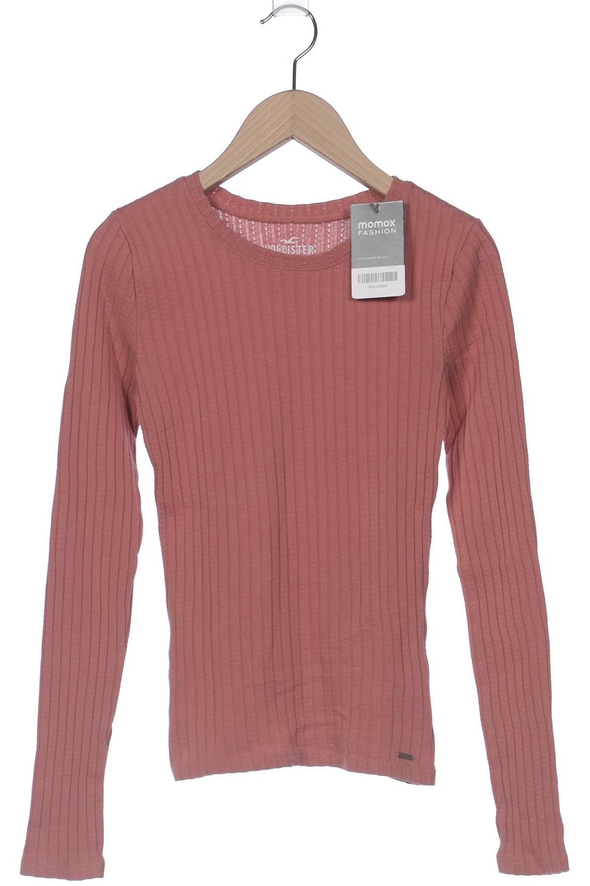 

Hollister Damen Langarmshirt, bordeaux, Gr. 36