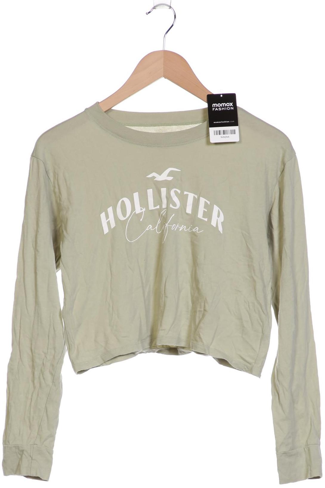 

Hollister Damen Langarmshirt, hellgrün, Gr. 34