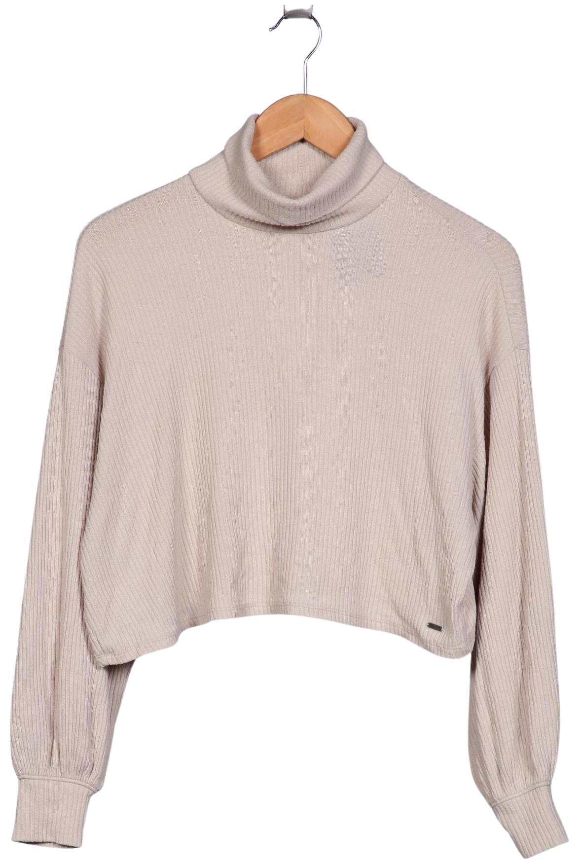 

Hollister Damen Langarmshirt, beige, Gr. 34