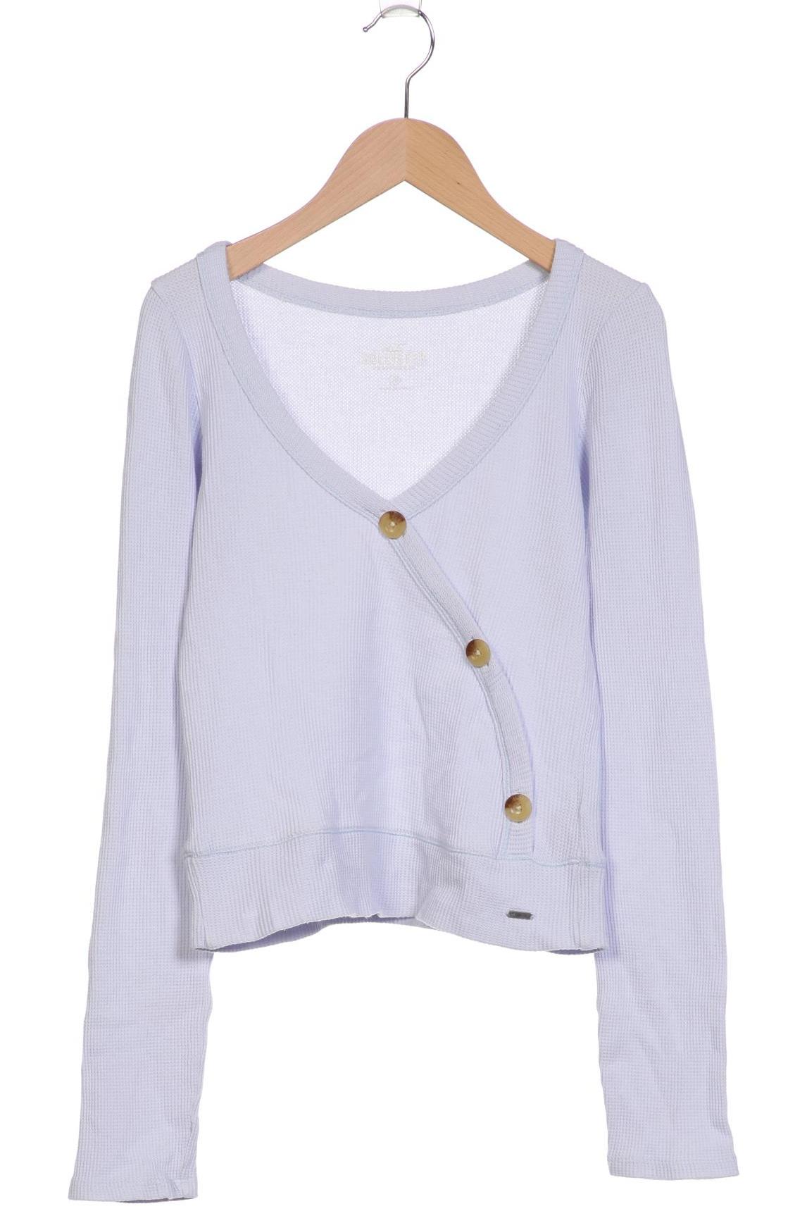 

Hollister Damen Langarmshirt, hellblau, Gr. 38