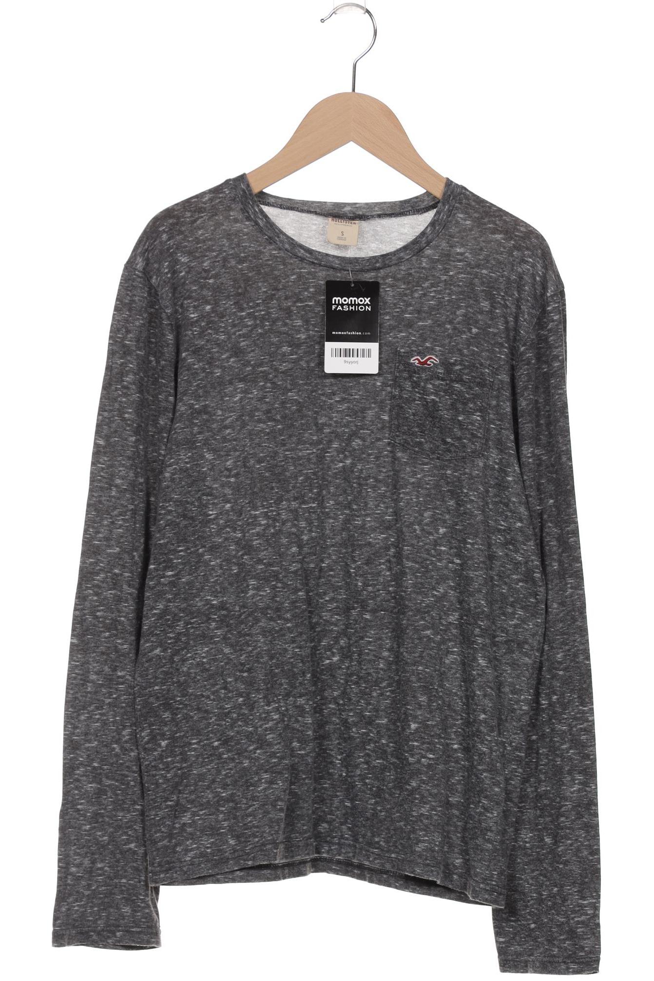 

Hollister Damen Langarmshirt, grau, Gr. 36