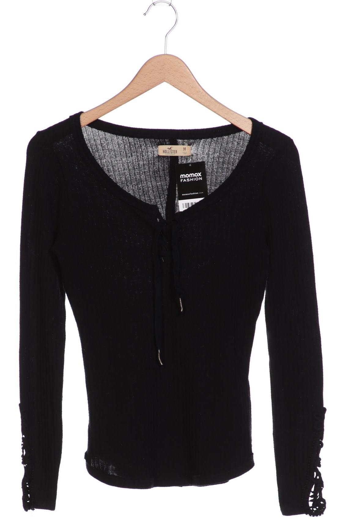 

Hollister Damen Langarmshirt, schwarz