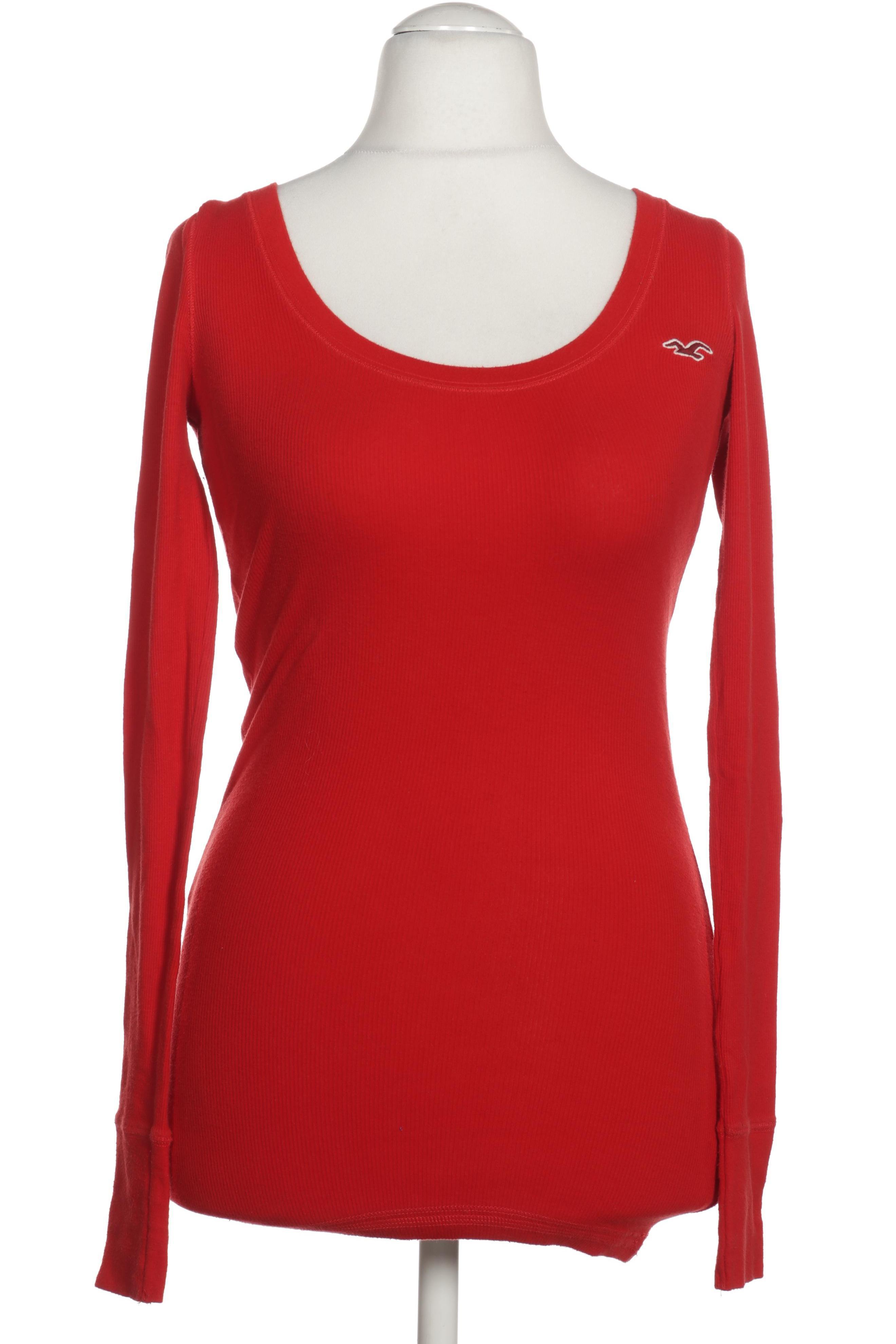 

Hollister Damen Langarmshirt, rot, Gr.