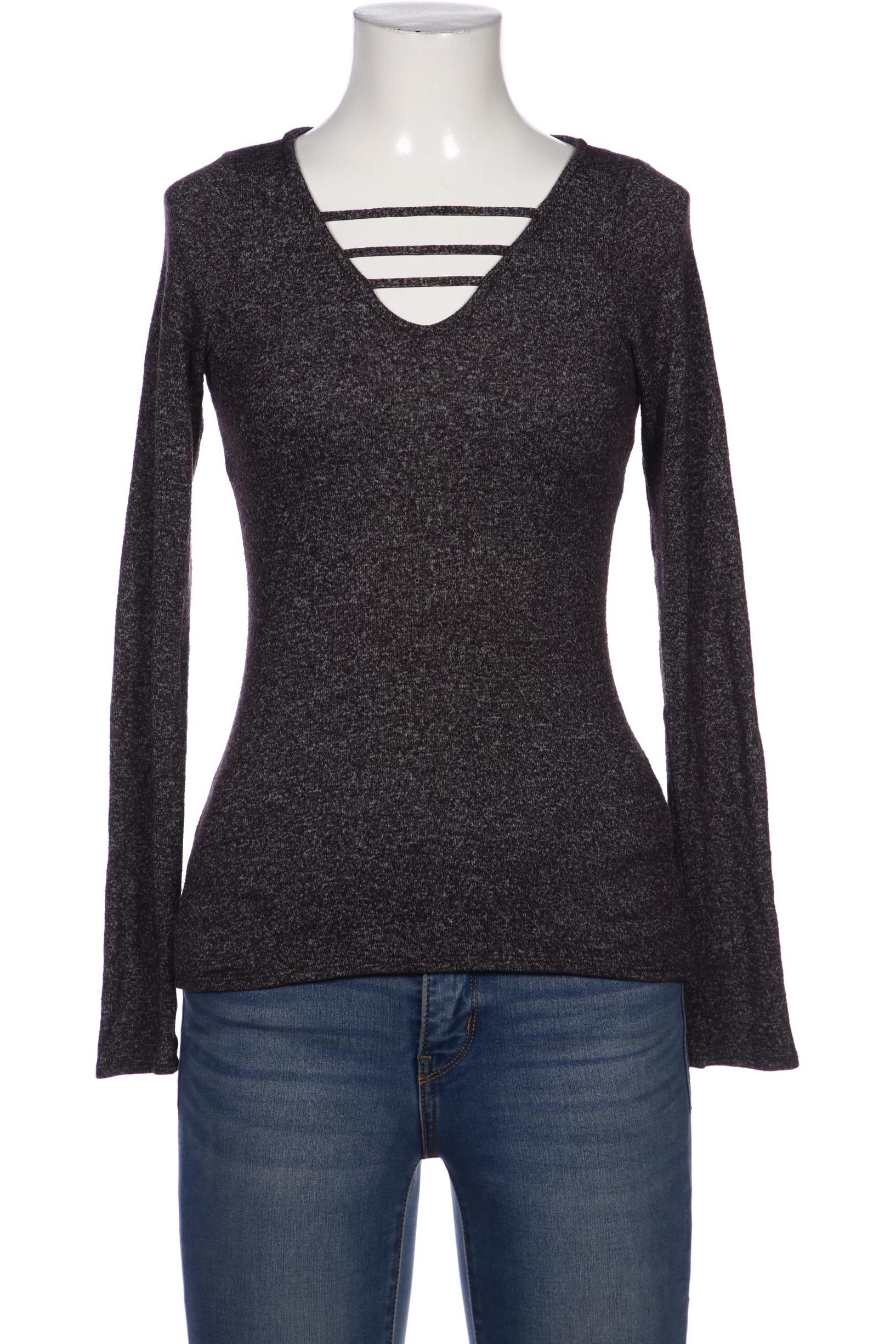 

Hollister Damen Langarmshirt, grau