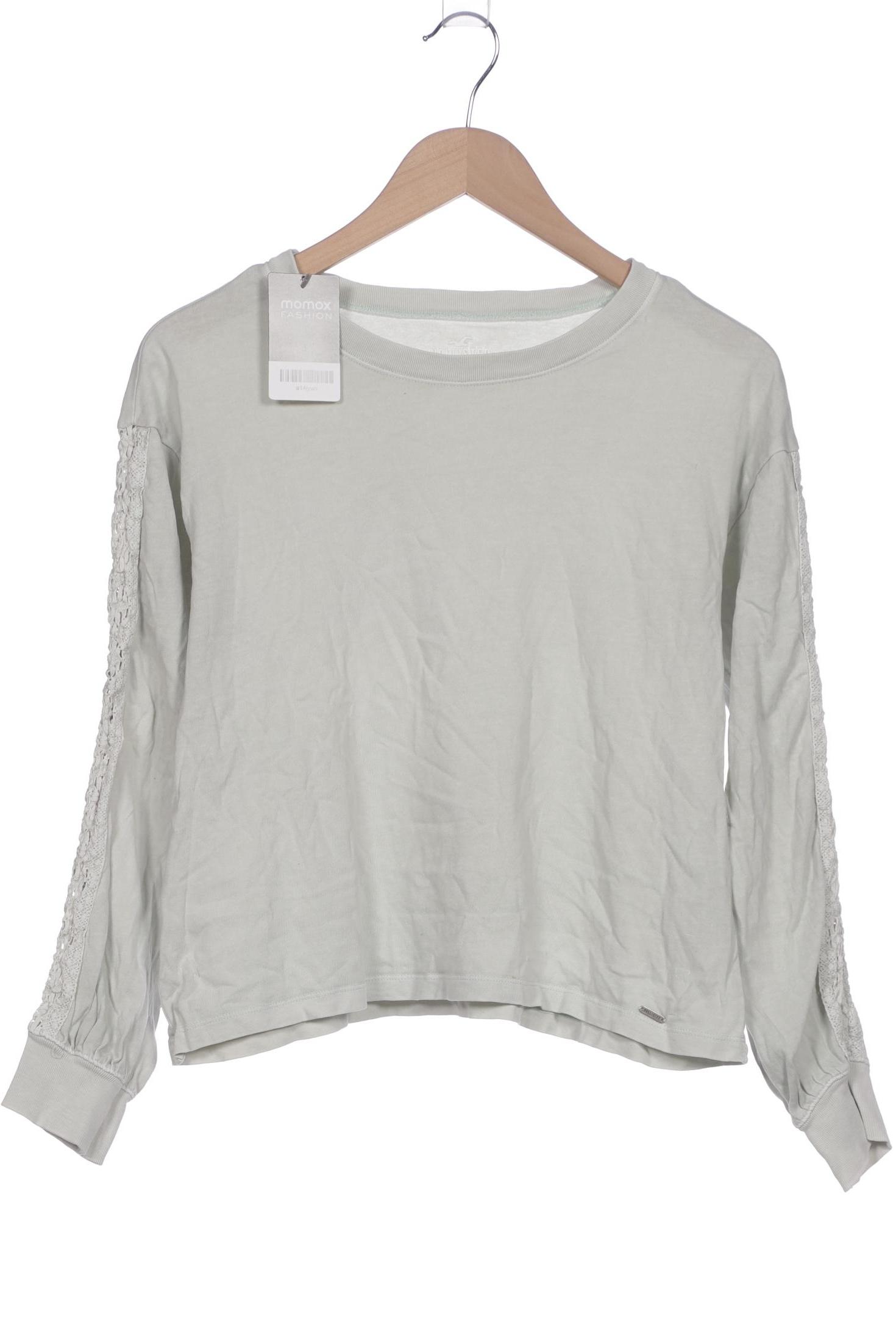 

Hollister Damen Langarmshirt, hellgrün, Gr. 34